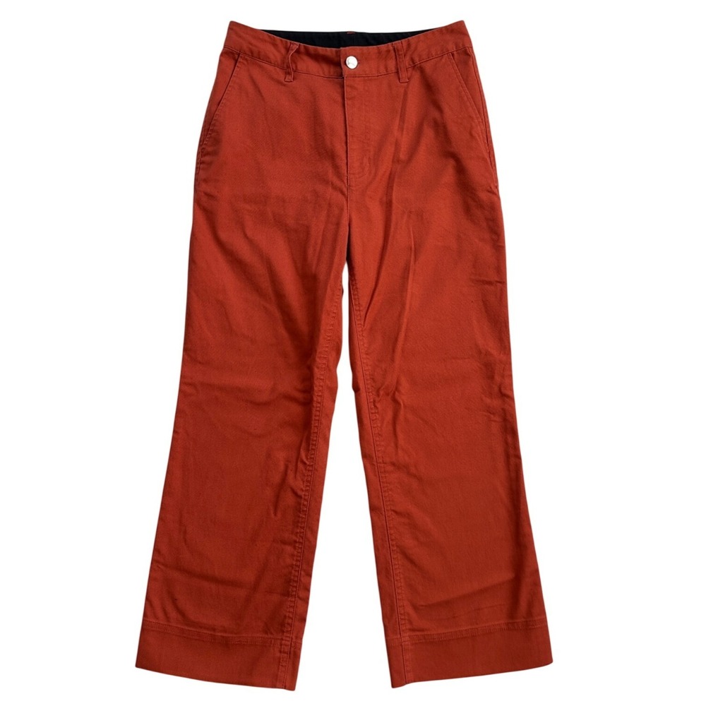 Backcountry Pants Women 4 Rust Orange High Rise Straight Leg Sorbtek BCCZ2BH